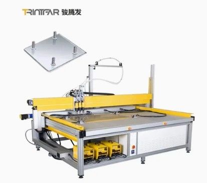 2200 میلی متر، آلیاژ آلومینیوم، فولاد ضد زنگ، مس، پردازش CNC، جوش حفره ای، کانویر استود، ماشین جوش خودکار استود با سرعت بالا