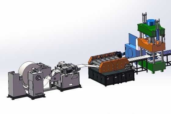 خط تولید خنک کننده ترانسفورماتور با بارگیری و تخلیه خودکار کاملاً اتوماتیک