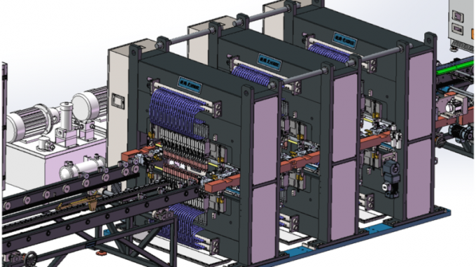 خط تولید رادیاتور ترانسفورماتور ماشین تولید رادیاتور 17